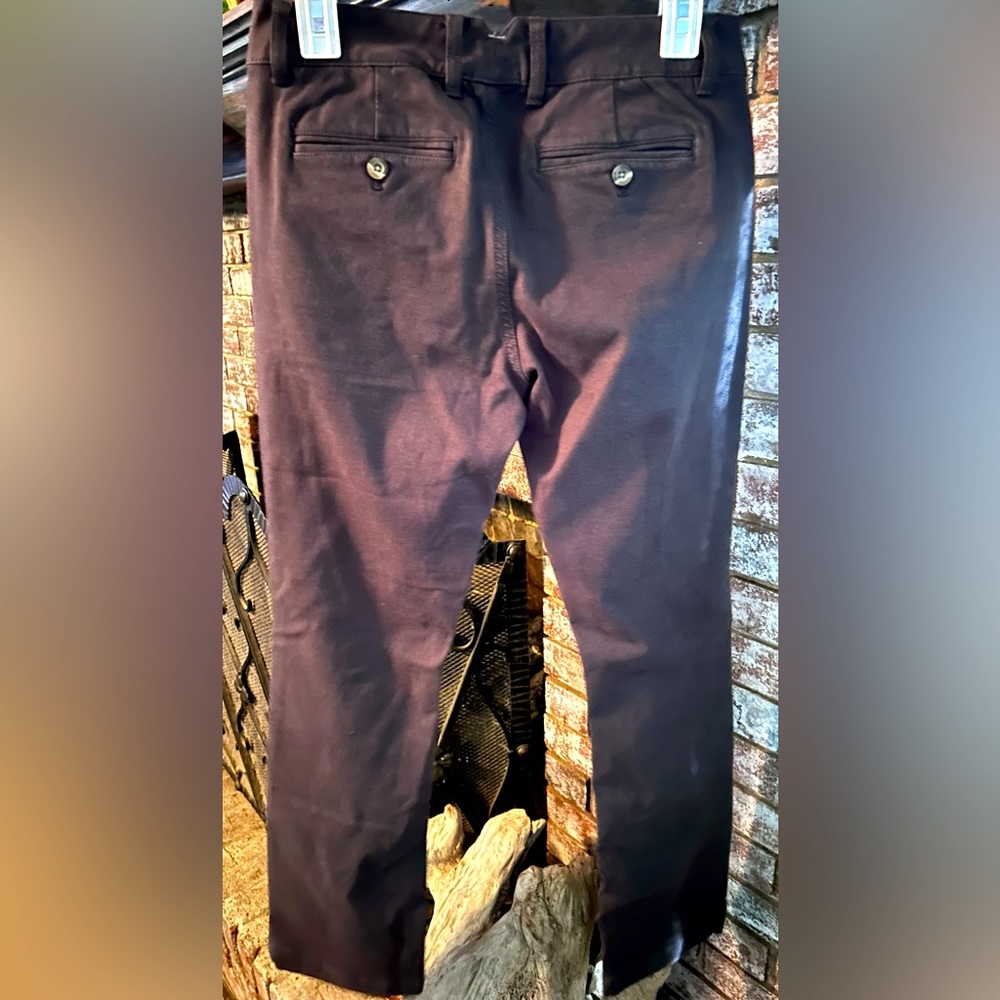 mountain khakis  jackson hole size 4 Cody Pant slim fit low rise brown pants